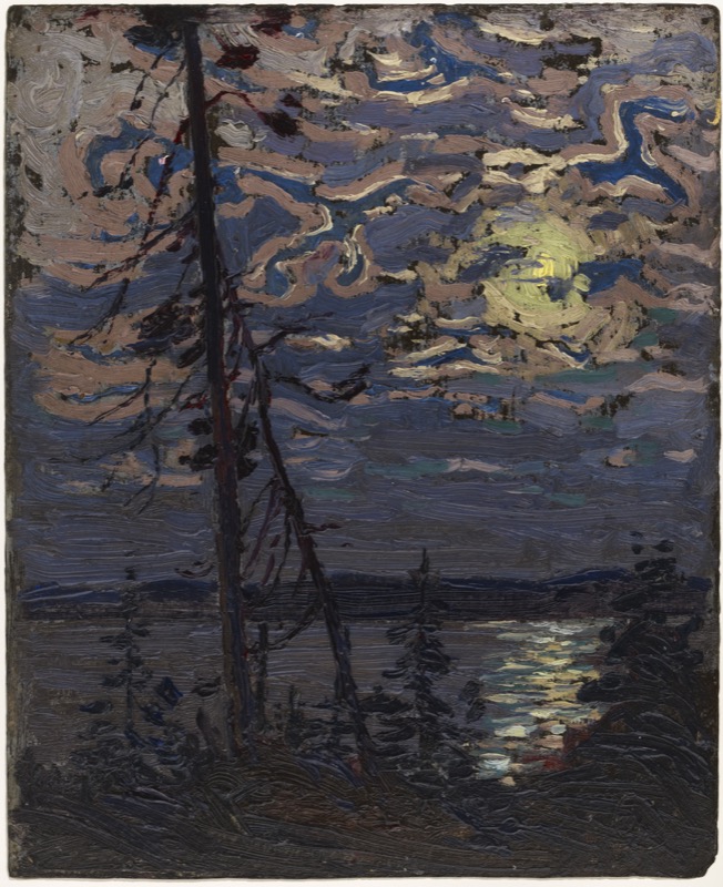 Moonlight, Fall 1915 (1915.83) Catalogue entry Tom Thomson